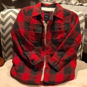 Boys Gap Kids Faux Jacket.  Size S